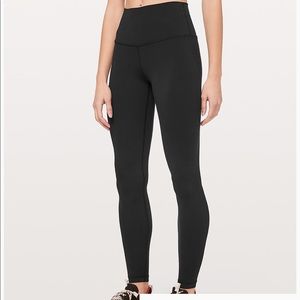 Lululemon black luxtreme wunder under leggings